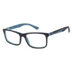 Blue Rectangle Rimmed Eyeglasses