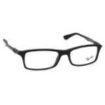 Black Rectangle Rimmed Eyeglasses