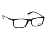 Black Rectangle Rimmed Eyeglasses