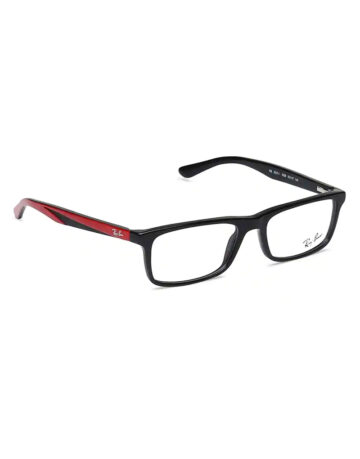 Red Navigator Rimmed Eyeglasses