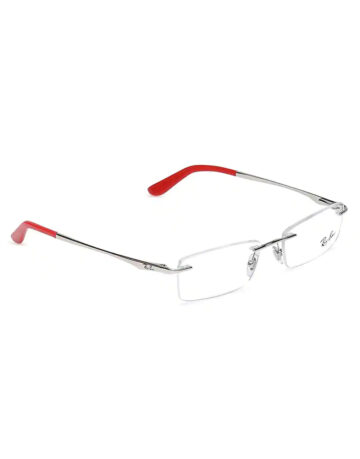 Silver Navigator Rimless Eyeglasses