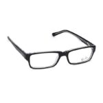 Black Navigator Rimmed Eyeglasses