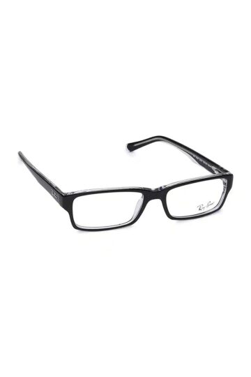 Black Navigator Rimmed Eyeglasses